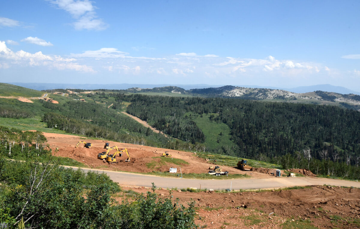 Summit home construction, large and small, is under way on Powder